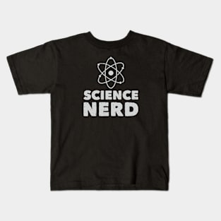 Vintage Science Nerd Kids T-Shirt